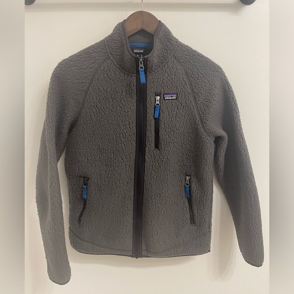 Patagonia Kids Retro Pile Fleece Jacket XL (14)